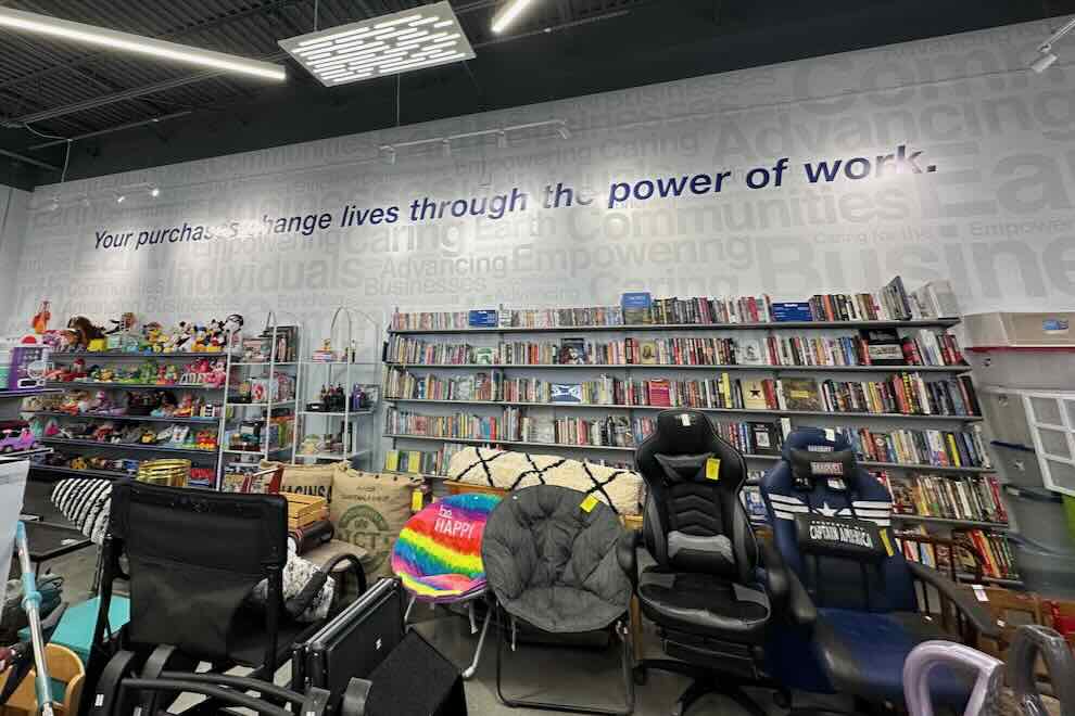 Goodwill interior