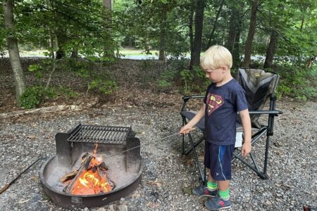 Camping at Pocahontas State Park