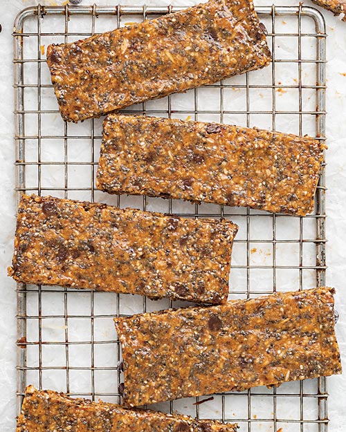 Toasted Coconut Chia Bars