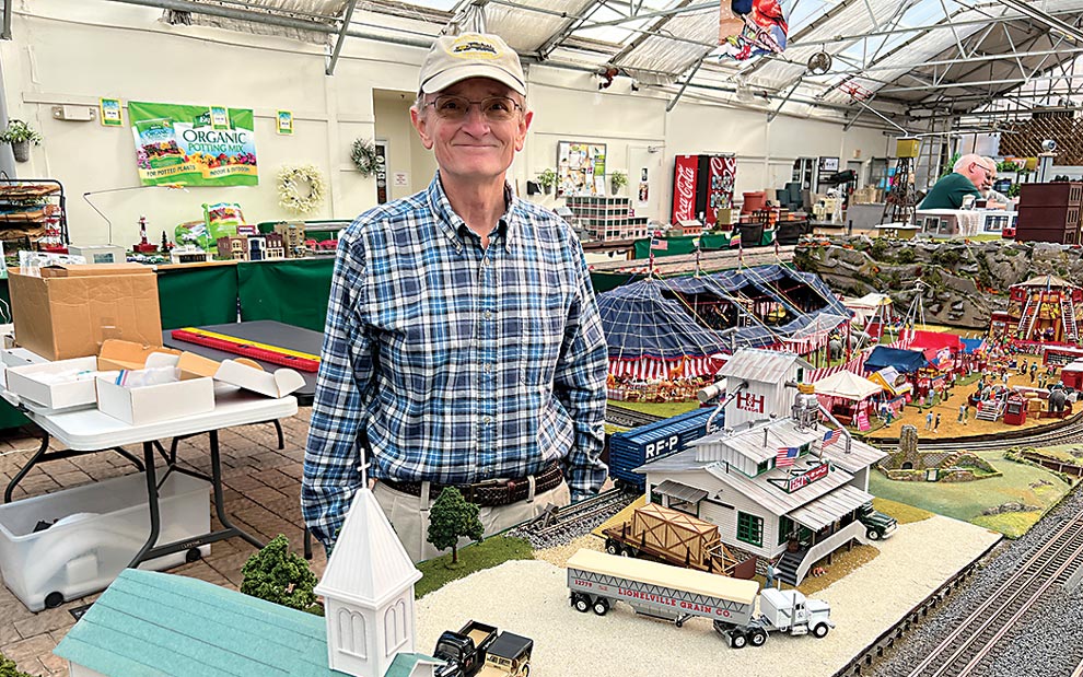 model train enthusiast