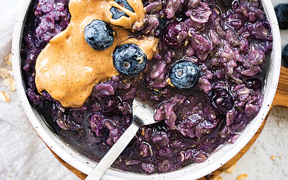 blueberry oatmeal