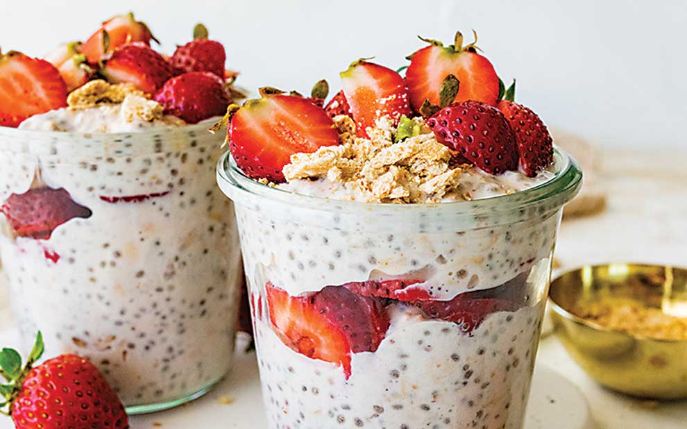 Cheesecake Overnight Oats