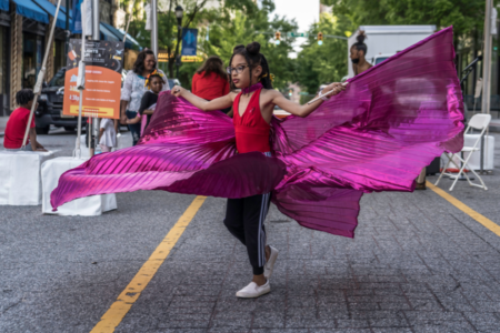 RPAA 2024 Lights Up! Girl dancing with butterfly wings