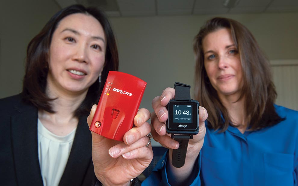  Jane Chung, PhD, and Lana Sargent, PhD, researchers at VCU