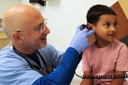 Dr. Mark Flanzenbaum, KidMed Urgent Care co-founder with kid