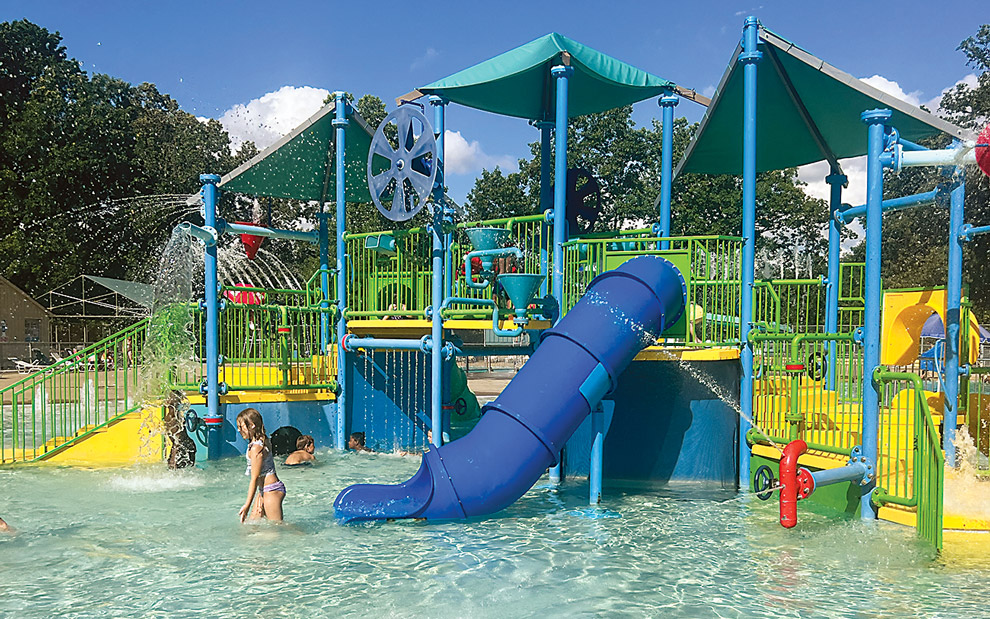 waterpark at the beach