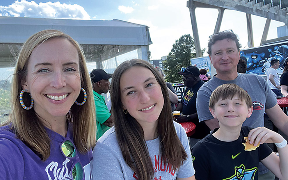 Katherine O’Donnell and family 