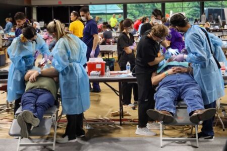 VDAF Team delivering free dental services in Virginia