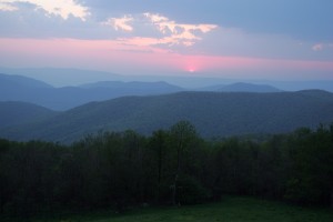 Blue Ridge Mountains - credit Bruce Henderson