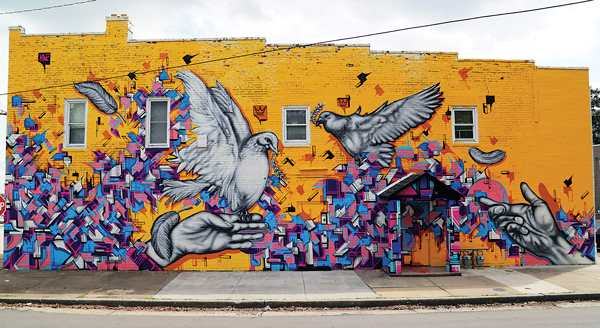 “Dove” at Boaz & Ruth on Meadowbridge Road, Northside