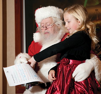 Brunch with Santa at Lewis Ginter