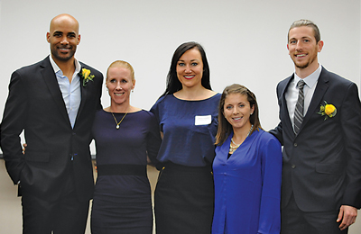 VCU Hall of Fame, Boris Kodjoe, Martina Nedelkova,, Kristinge Austgulen, Jen Parsons, Matthew Delicate