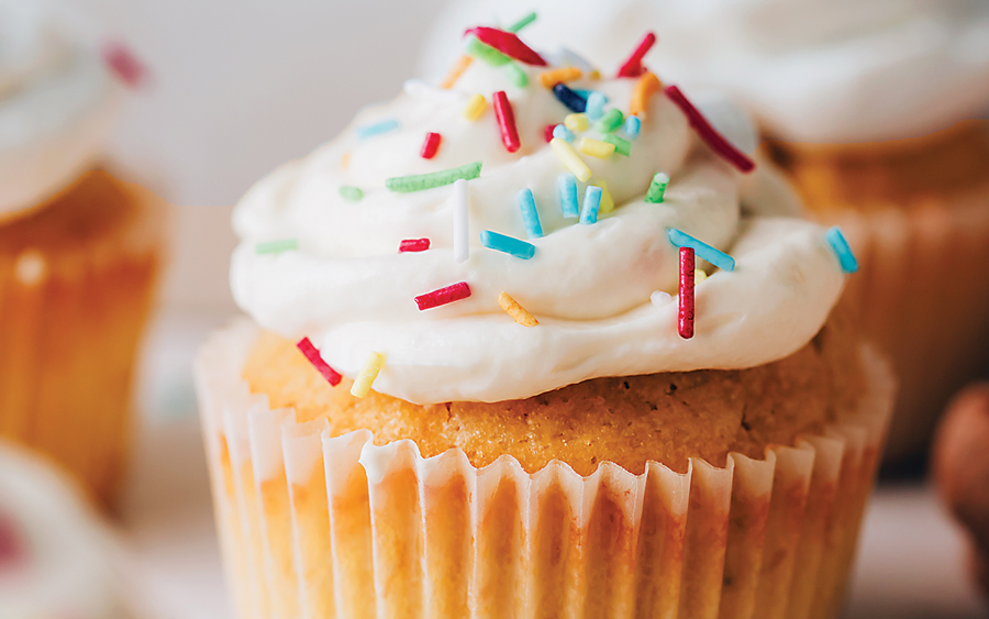 Healthy Vanilla Cupcakes