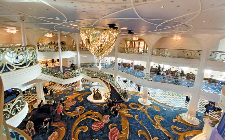 Disney Cruise Line Wish Lobby