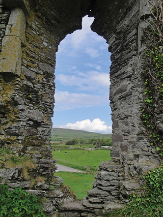 Exploring castles in Ireland – some of them in ruins – was a highlight.