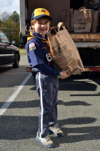 scouting for food drive _ Feedmore 2