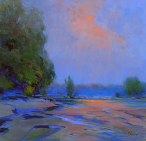 Chuck Larivey’s “The James from Belle Isle”