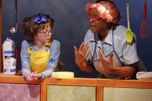 Audrey Kate Taylor and Thomas E. Nowlin star in Junie B. Jones: The Musical (Photo by Jay Paul)